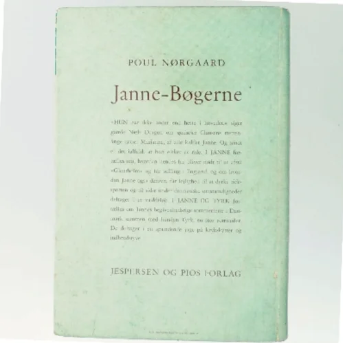 Janne af Poul Nørgaard (Bog)