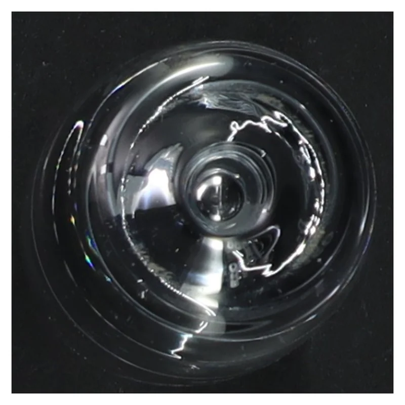 Graveret ølglas (str. 10,5 cm)