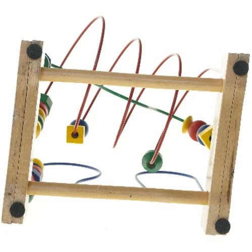 Perlespiral træ legetøj (str. 31x25x22 cm)