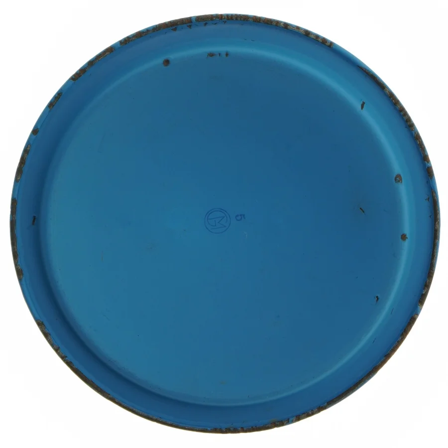 Blå låg til gryde (str. Ø 20 cm)