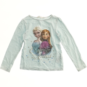 Langærmet T-shirt med motiv fra H&M (str. 110)