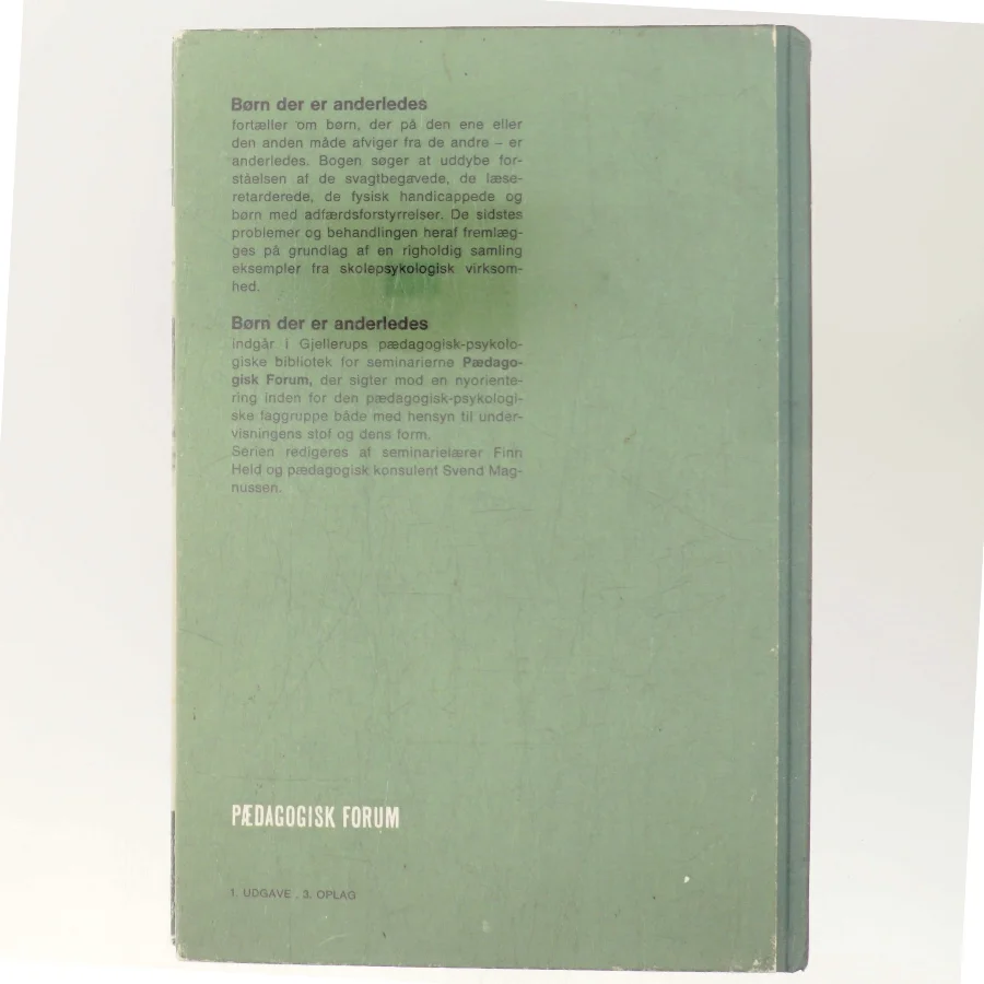 Børn der er anderledes af Kaj Spelling (Bog)