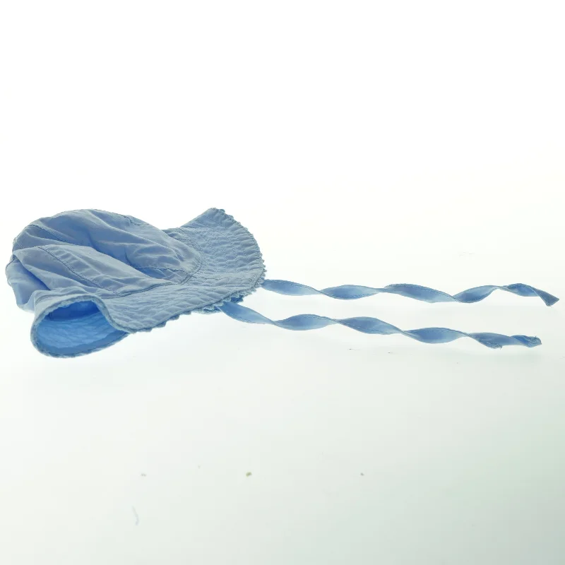 Blå børnesolhat med bindebånd fra H&M (str. 62/68 )