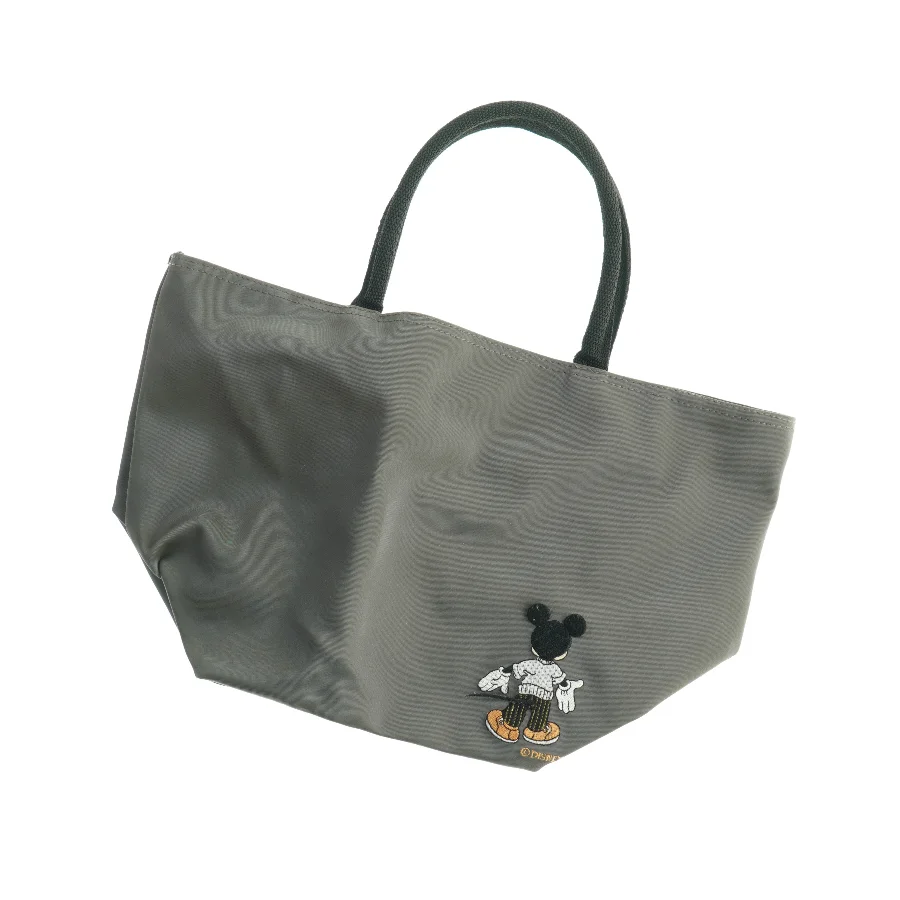 Sort tote-taske med Mickey Mouse 