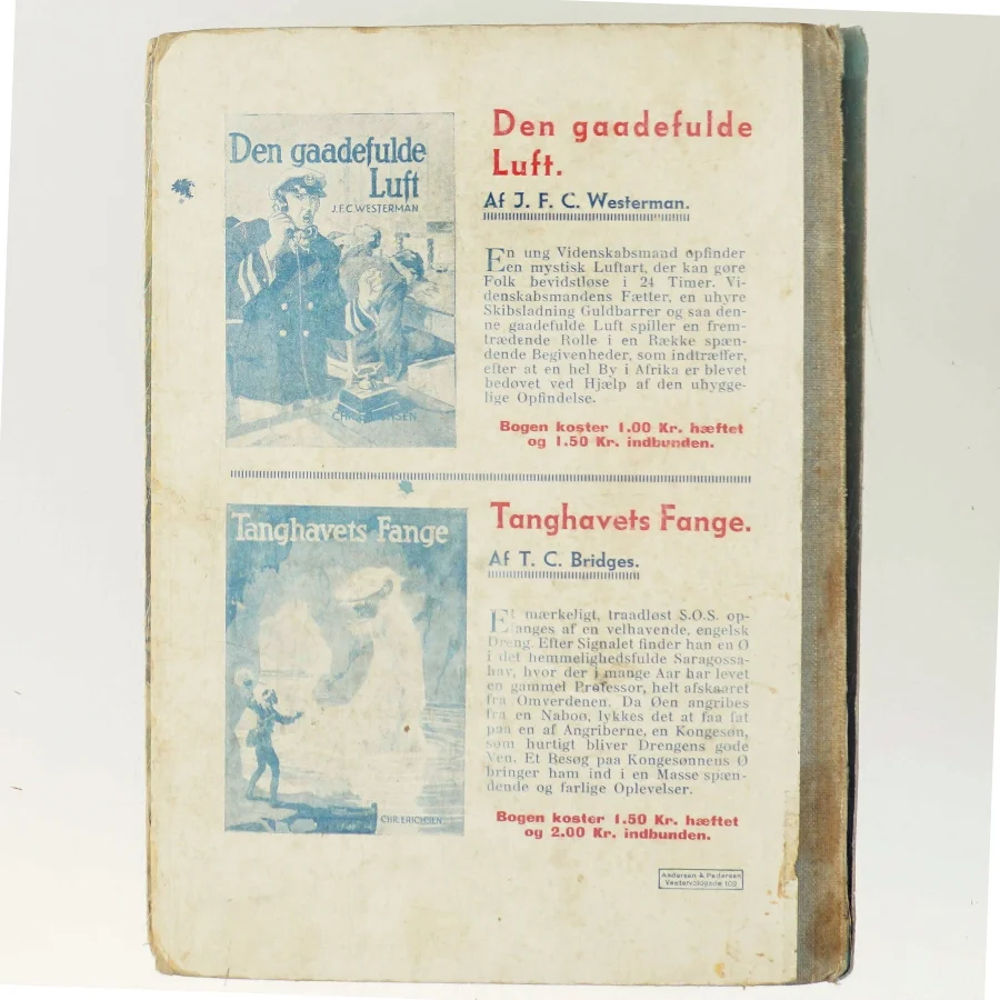 Den gule Ulv af Chr. Erichsen (Bog)