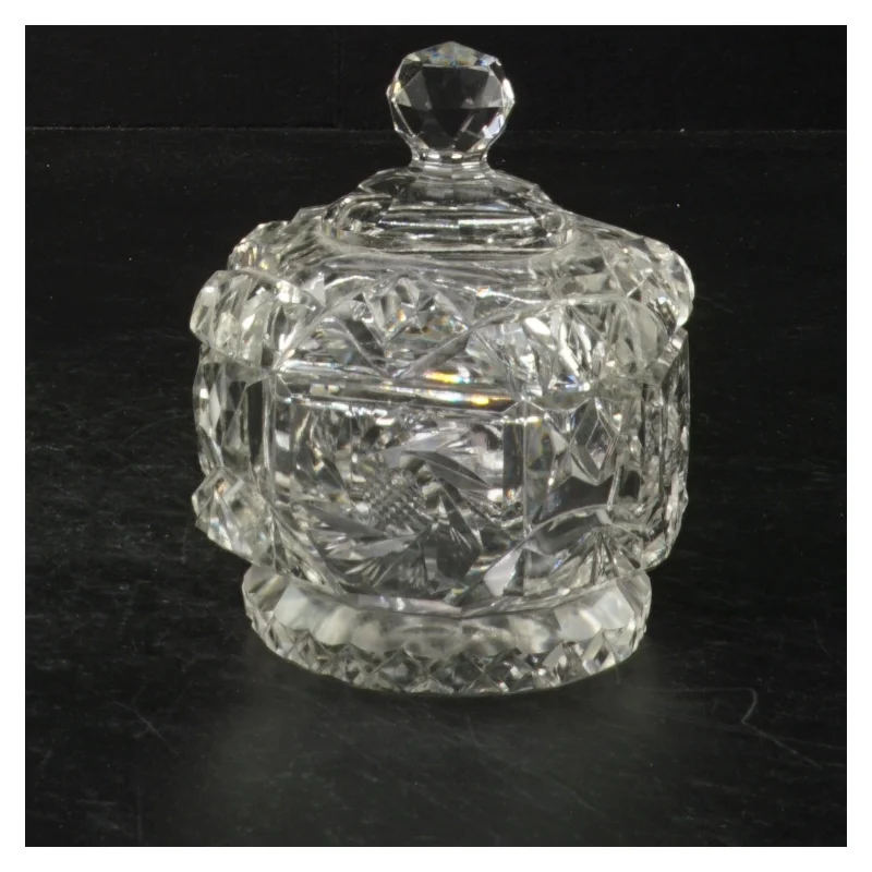 Krystal smykkeskrin (str. 10 x 8 cm)