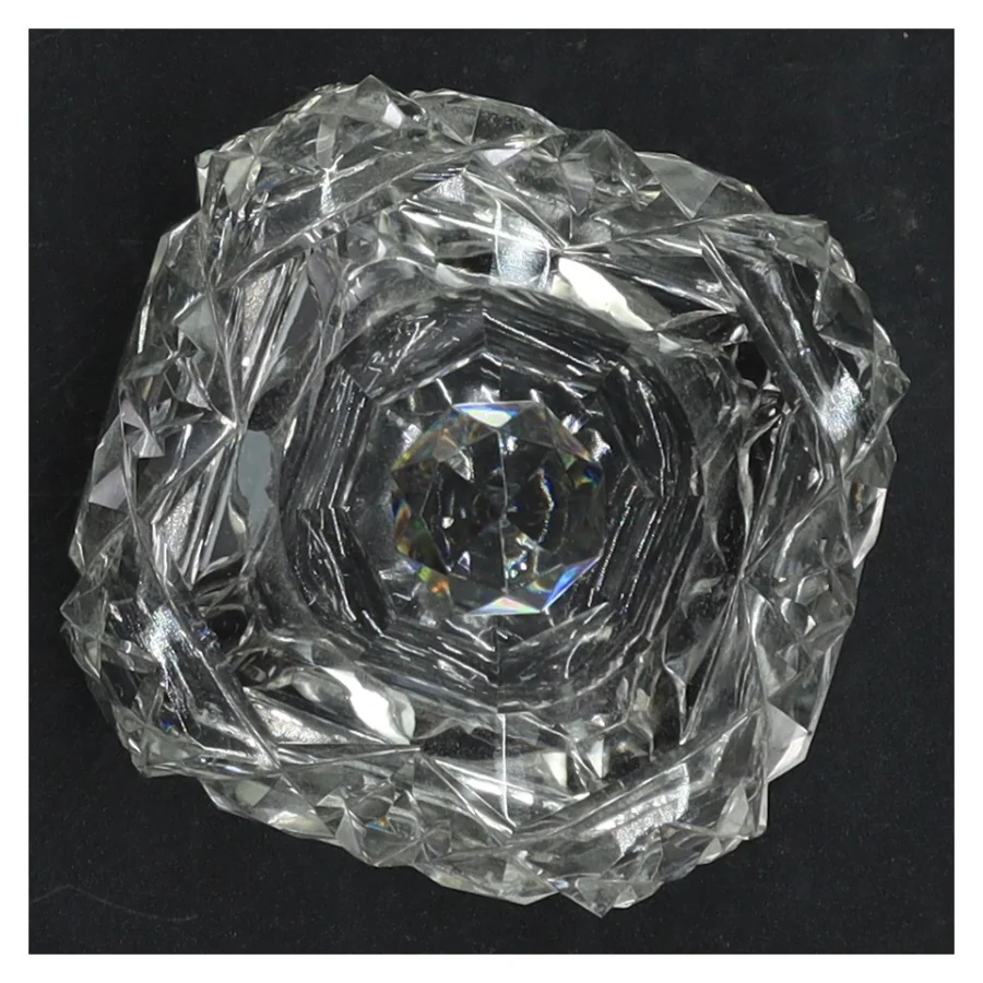 Krystal smykkeskrin (str. 10 x 8 cm)