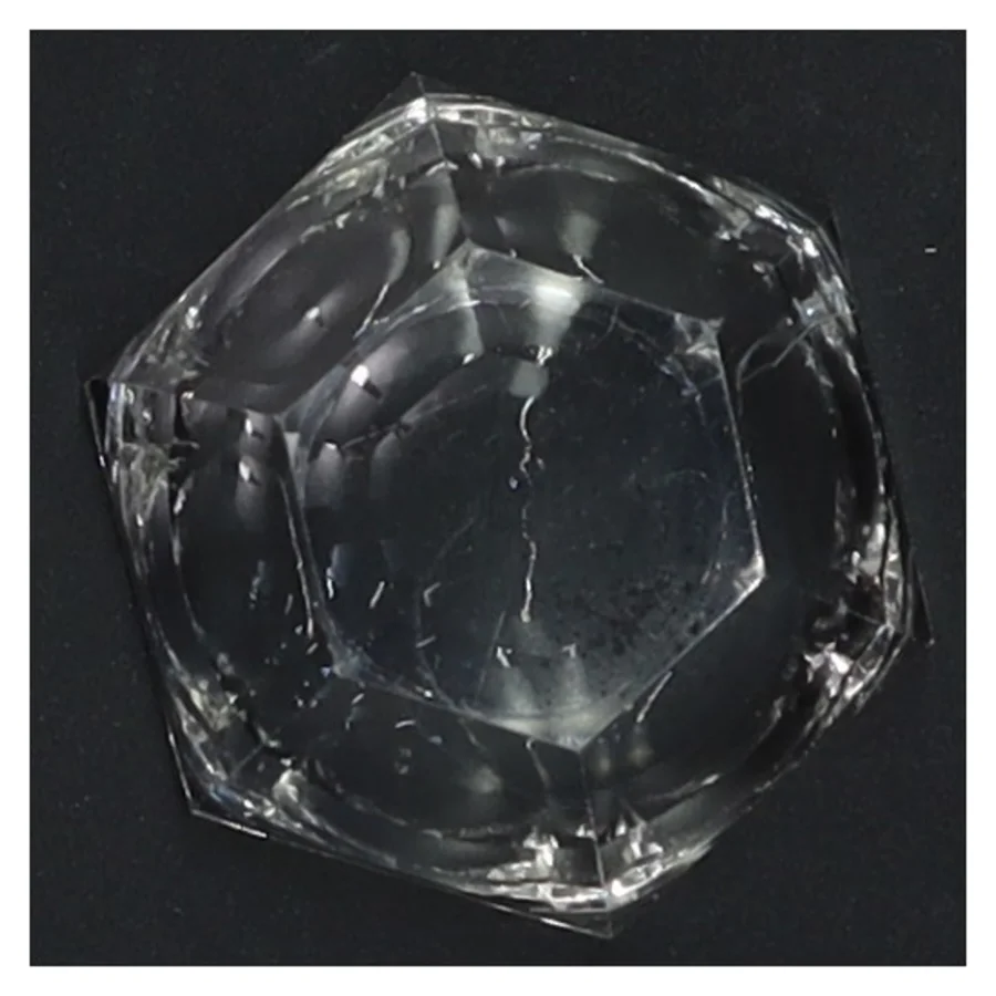 Lille retro glasskål (str. Ø 5 cm)