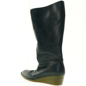 Sorte læderstøvler fra Camper (str. 38)