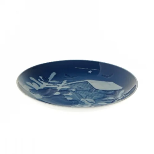 Juleplatte Bing & Grøndahl 1967 fra Bing & Grøndahl (str. Ø 18,3 cm)