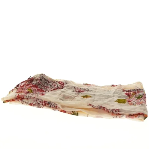 Blomstret tørklæde masai (str. 52x162 cm)