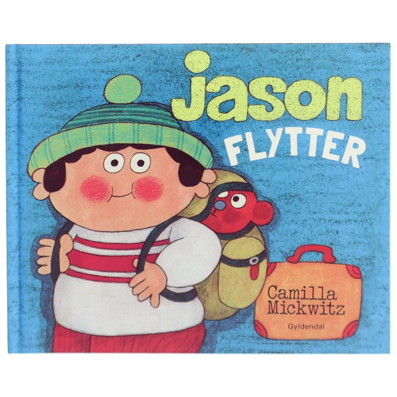 Børnebog 'Jason Flytter' fra Gyldendal