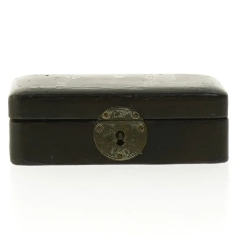Kinesisk Dekoreret opbevaringsboks (str. 11x7 cm)