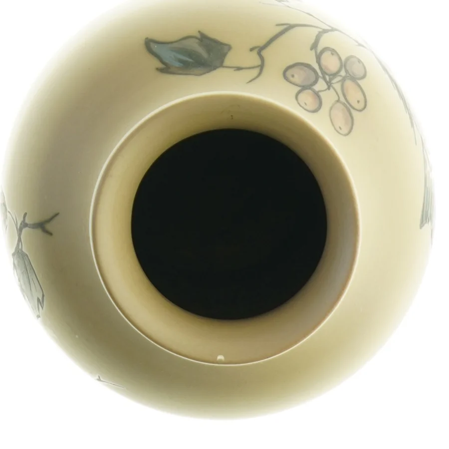 Keramikvase (str. H. 21,5 cm)