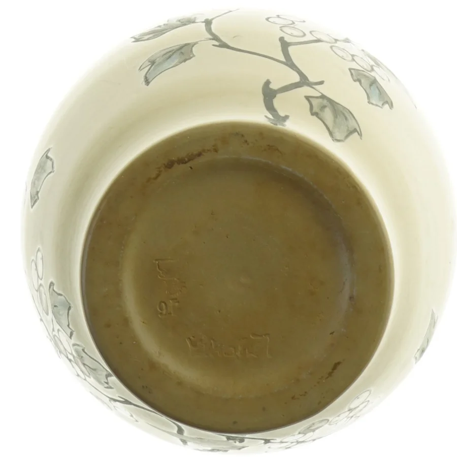 Keramikvase (str. H. 21,5 cm)