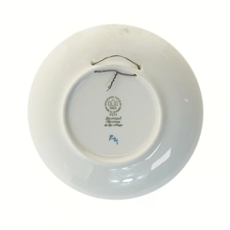 Bing & Grøndahl juleplatte 1974 fra Bing & Grøndahl (str. Ø 18,1 cm)