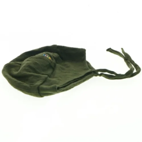 Grøn babyhue med bindebånd fra Joha (str. 1-2 år )