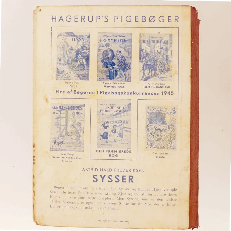 Sysser af Astrid Hald Frederiksen (Bog)