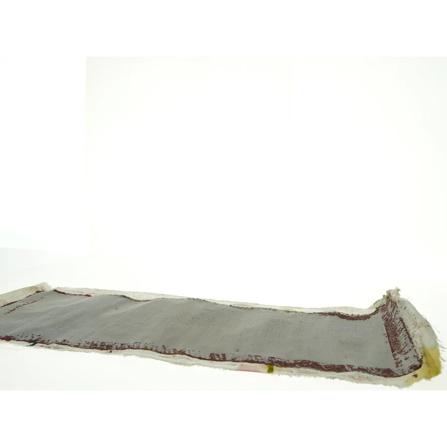 Håndmalet stofkunst (str. 76 x. 30 cm)