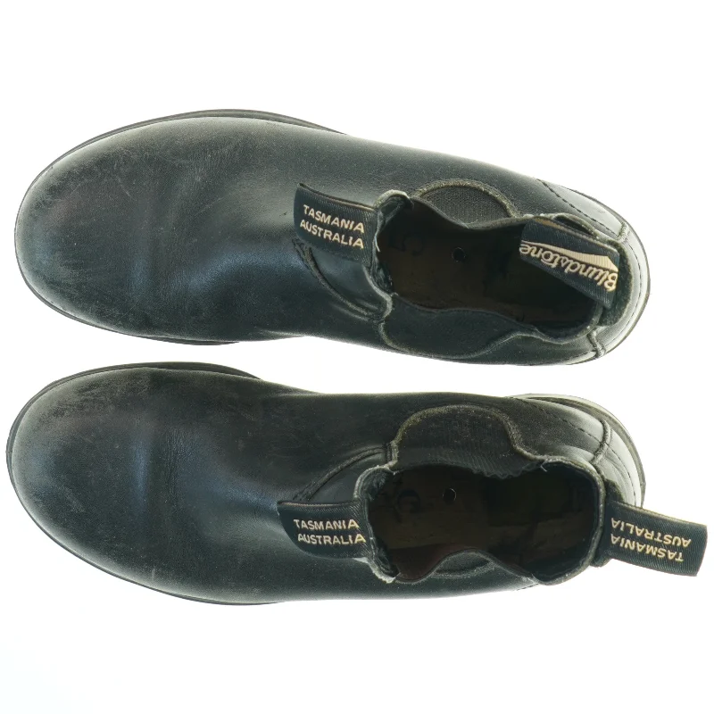 Sorte læderstøvler fra Blundstone (str. 5 )