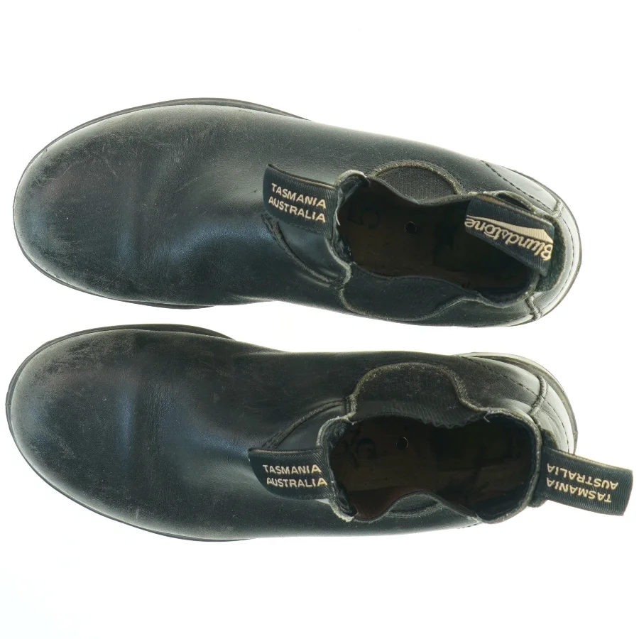 Sorte læderstøvler fra Blundstone (str. 5 )