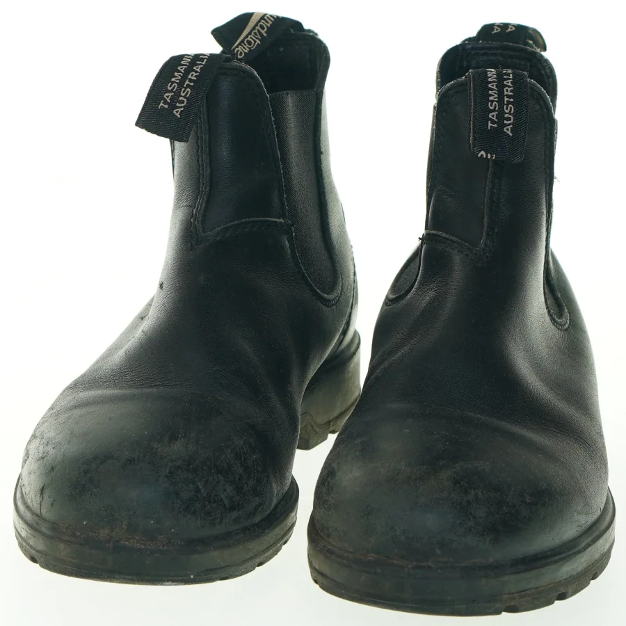 Sorte læderstøvler fra Blundstone (str. 5 )