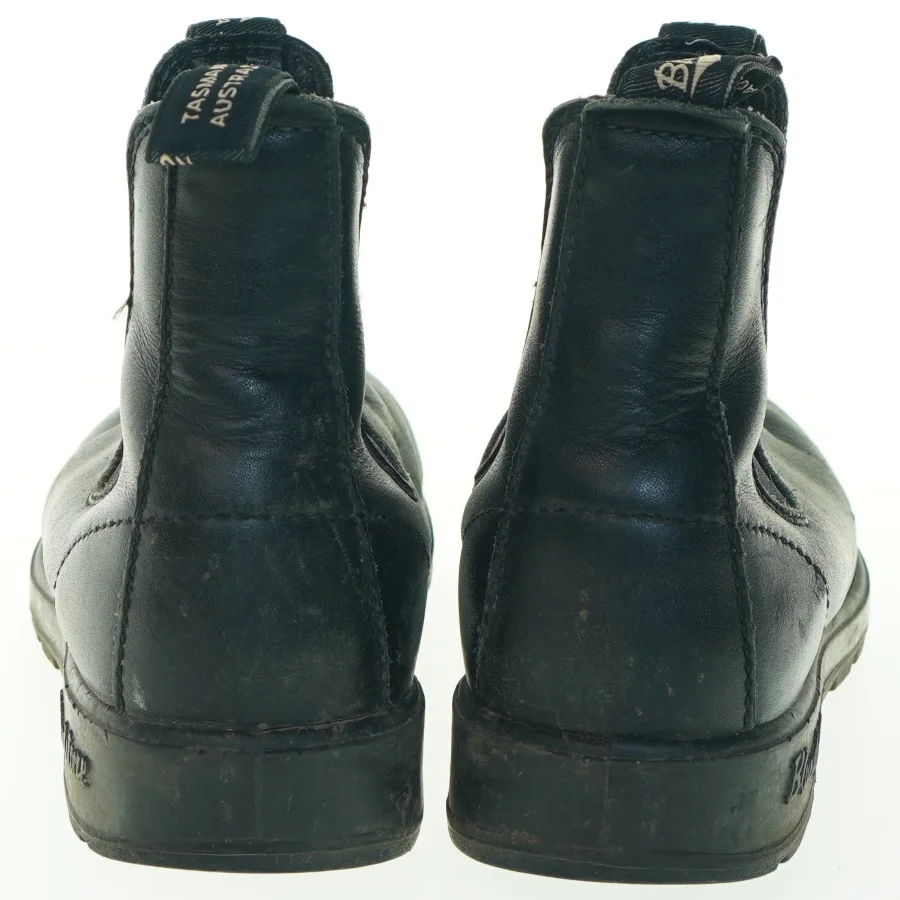 Sorte læderstøvler fra Blundstone (str. 5 )
