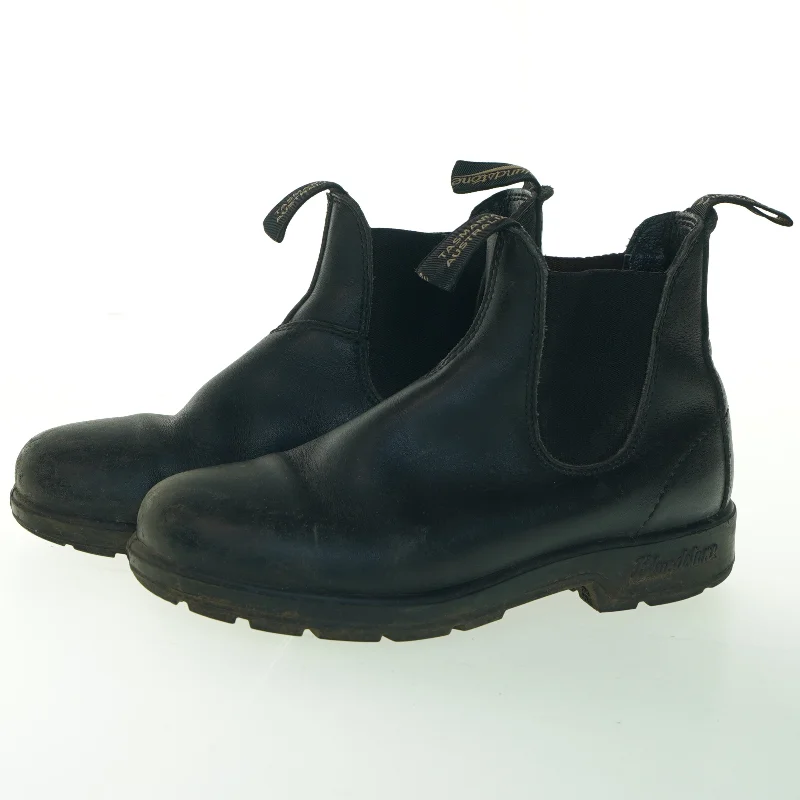Sorte læderstøvler fra Blundstone (str. 5 )