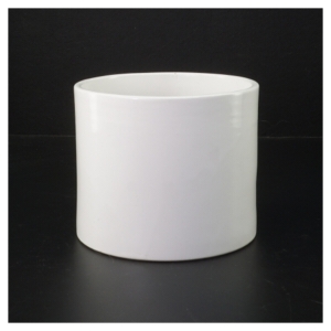 Hvid porcelæn krukke fra Villeroy & Boch (str. H 11,5 cm ø. 14 cm)