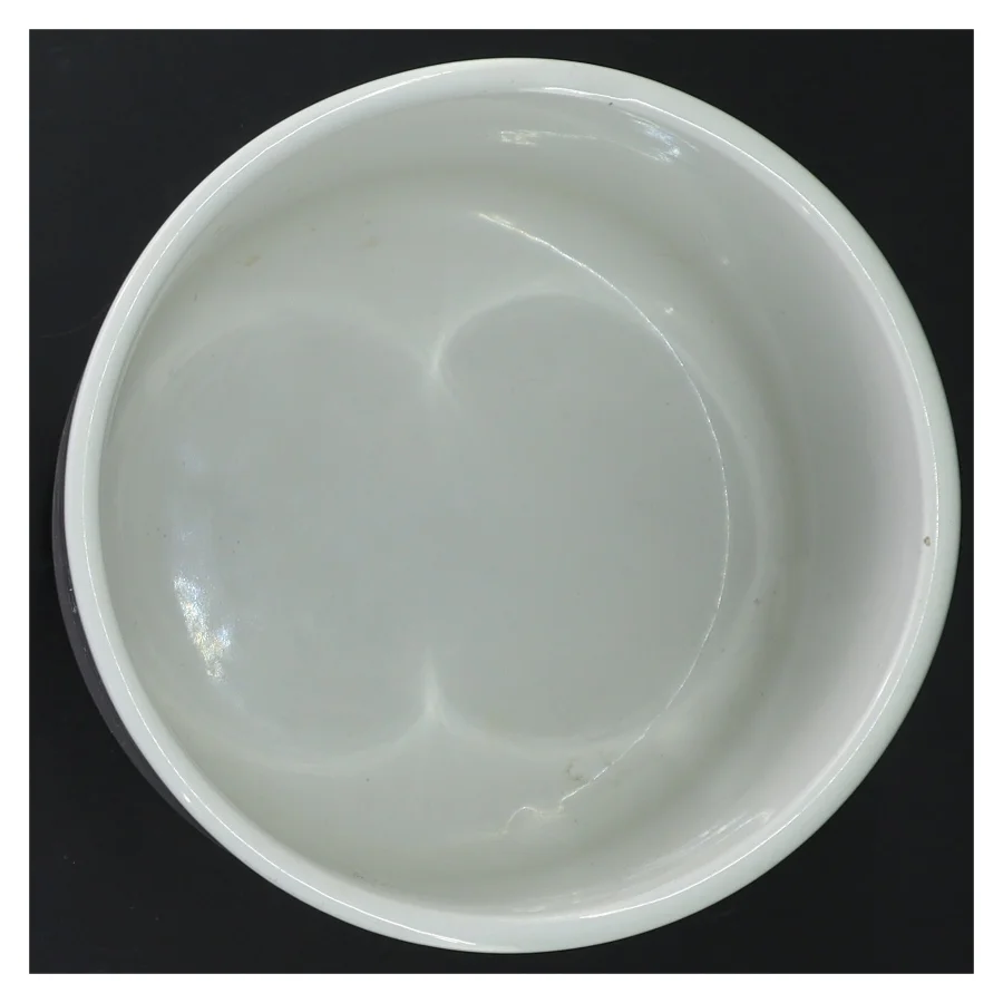 Hvid porcelæn krukke fra Villeroy & Boch (str. H 11,5 cm ø. 14 cm)