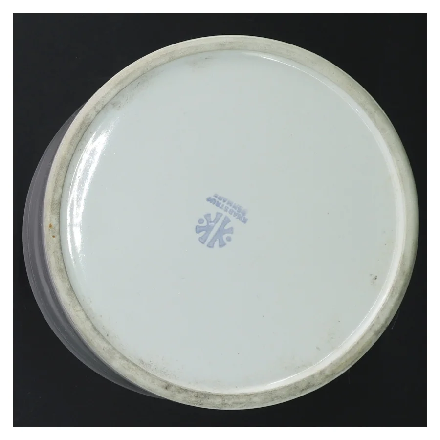 Hvid porcelæn krukke fra Villeroy & Boch (str. H 11,5 cm ø. 14 cm)