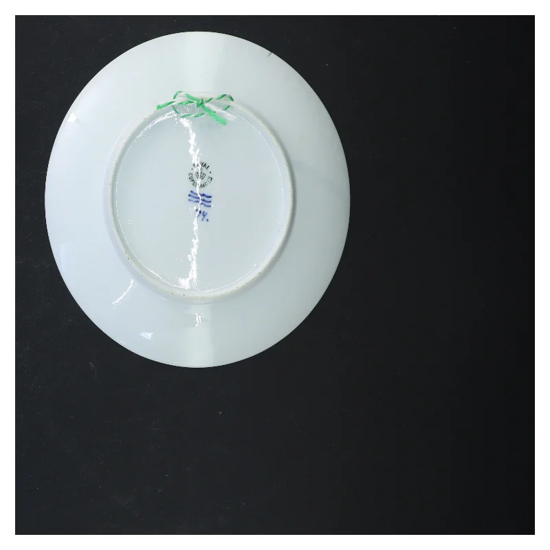 Porcelænsplatte Vordingborg 1901 fra Royal Copenhagen (str. Ø 20 cm)