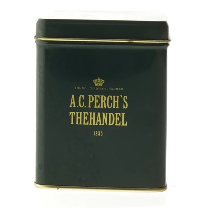 A.C. Perch's te dåse (str. 10x8 cm)
