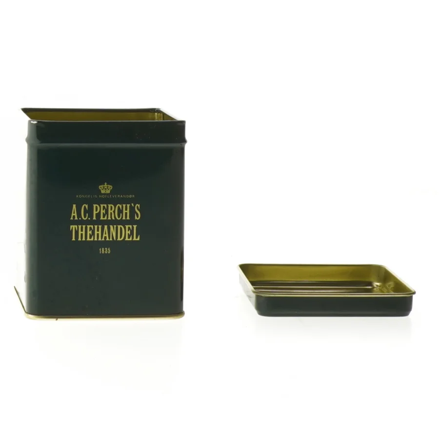 A.C. Perch's te dåse (str. 10x8 cm)