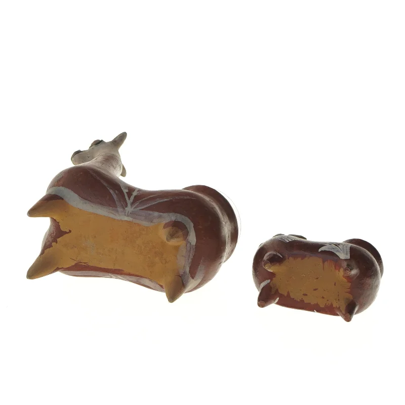 Dekorative lamastager (str. 14,5x12x7 og 9,5x10x3,5 cm)