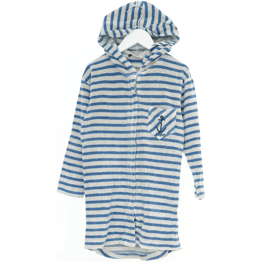 Stribet badekåbe med hætte fra eBBe (str. 110)