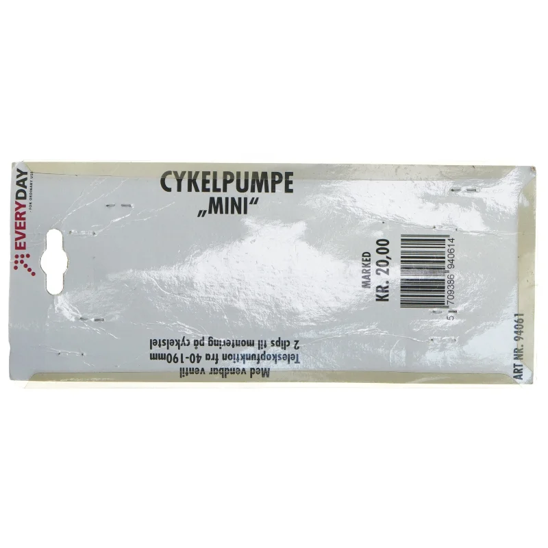 Mini cykelpumpe fra Everyday