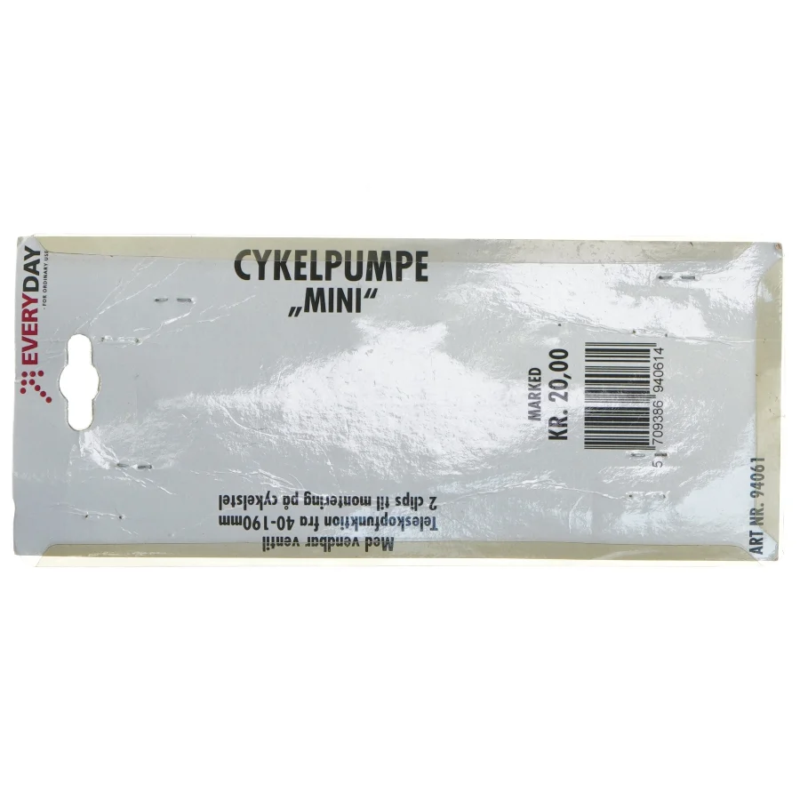 Mini cykelpumpe fra Everyday