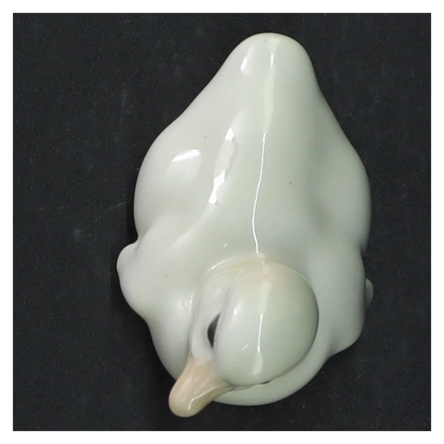 Porcelænsfigur af and fra B&G (str. 10 x. 5,5 cm)