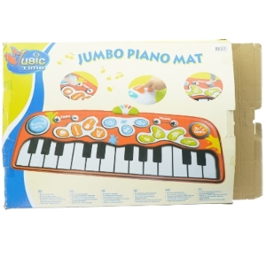 Stor klaverlegemåtte til børn (str. 65 x. 170 cm)