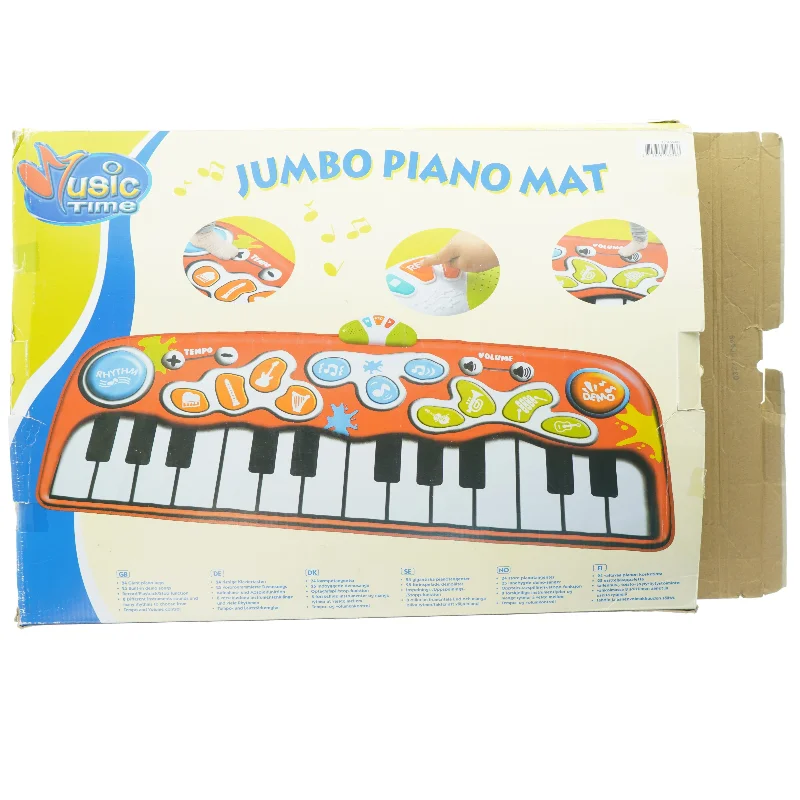 Stor klaverlegemåtte til børn (str. 65 x. 170 cm)