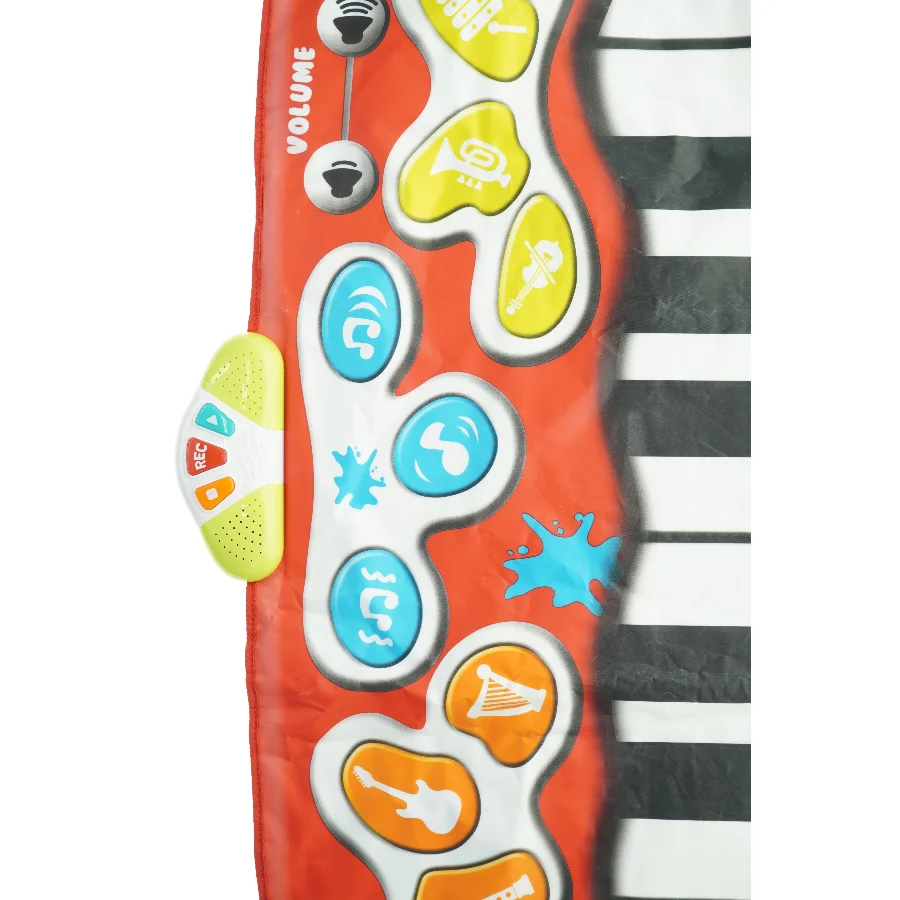 Stor klaverlegemåtte til børn (str. 65 x. 170 cm)