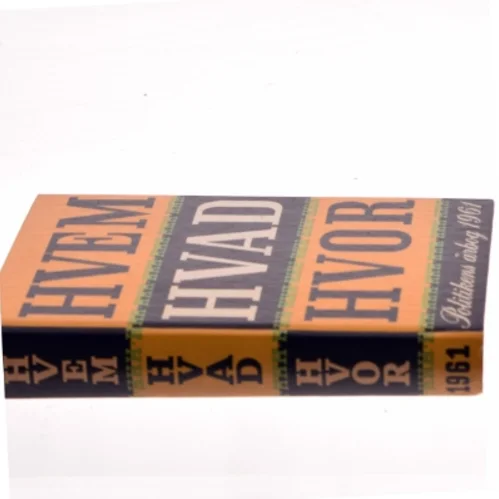 HVEM HVAD HVOR (Bog)