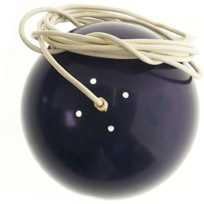 Blå pendellampe (str. Ø 19 cm)