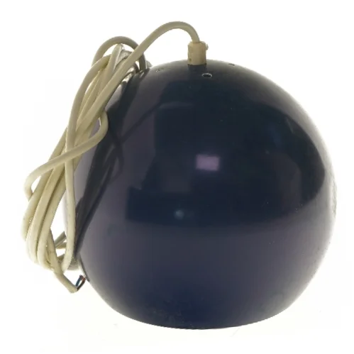 Blå pendellampe (str. Ø 19 cm)