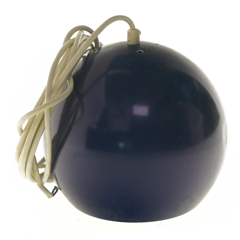 Blå pendellampe (str. Ø 19 cm)