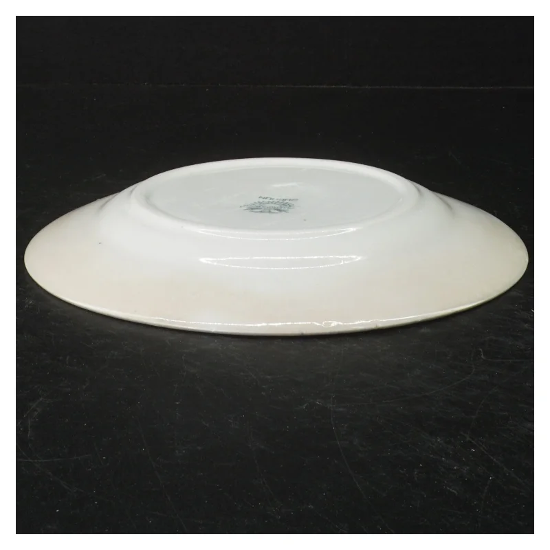 Porcelænstallerken med blomstermønster fra Villeroy & Boch (str. Ø. 22 cm)