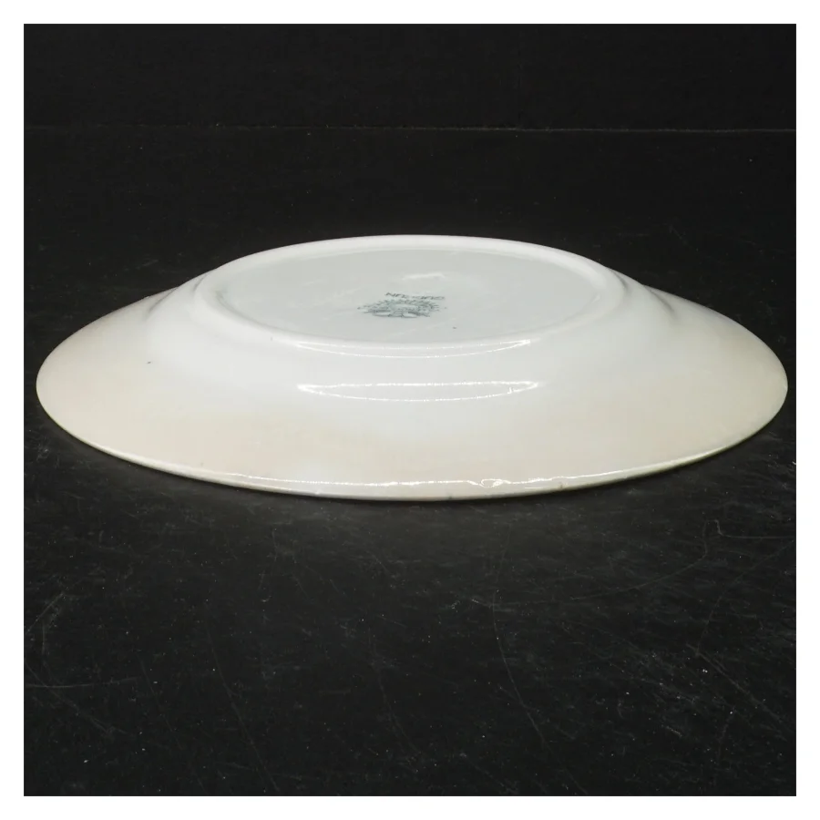 Porcelænstallerken med blomstermønster fra Villeroy & Boch (str. Ø. 22 cm)