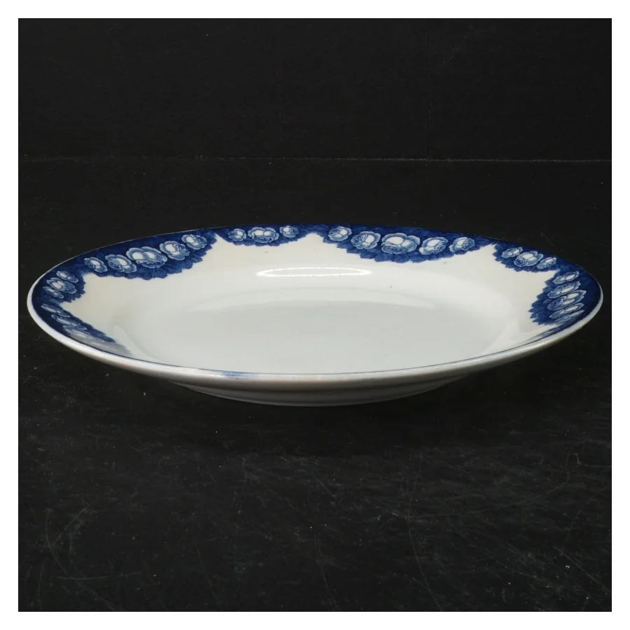 Porcelænstallerken med blomstermønster fra Villeroy & Boch (str. Ø. 22 cm)