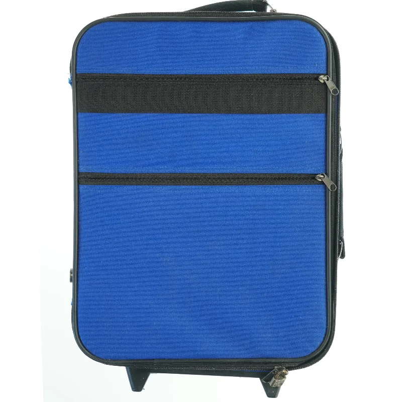 Blå rejsekuffert (str. 51x36 cm)